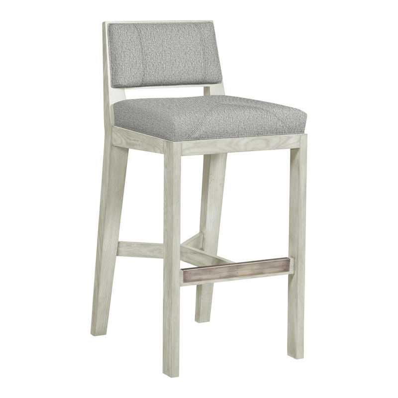 Thom Filicia 32.5'' Bar Stool, Tarbee Dove, Navajo