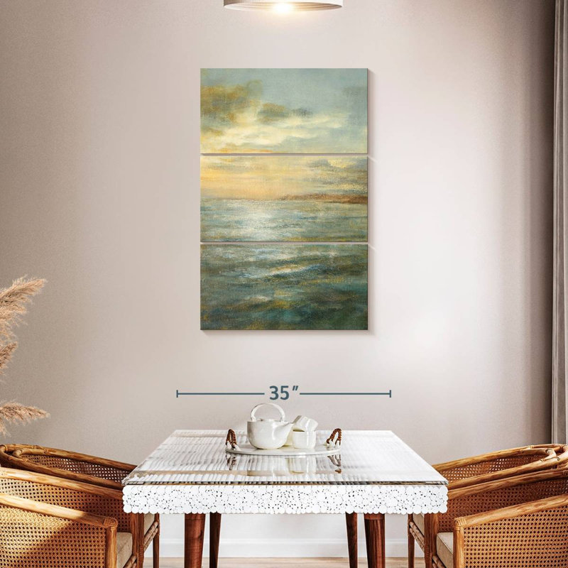 Kerrick Serene Sea Clouds III, H 45 po x l 28 po