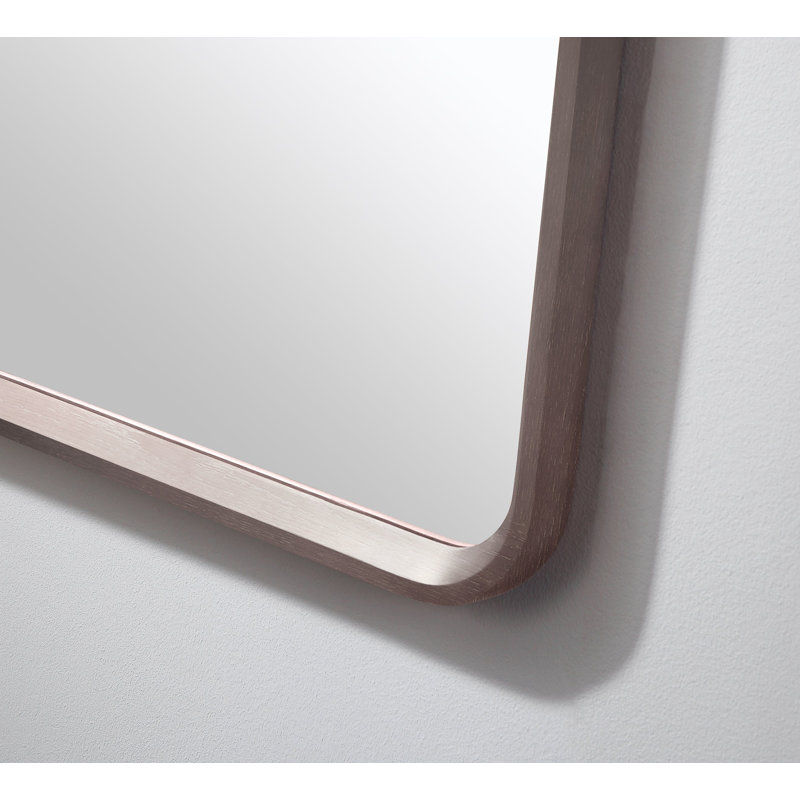 Vela Mirror, 29.5" x 55", Chestnut Oak