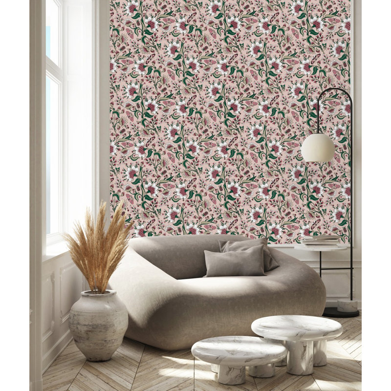 Carreau de papier peint l 25 po, L 2,08 pi x L 10,42 pi