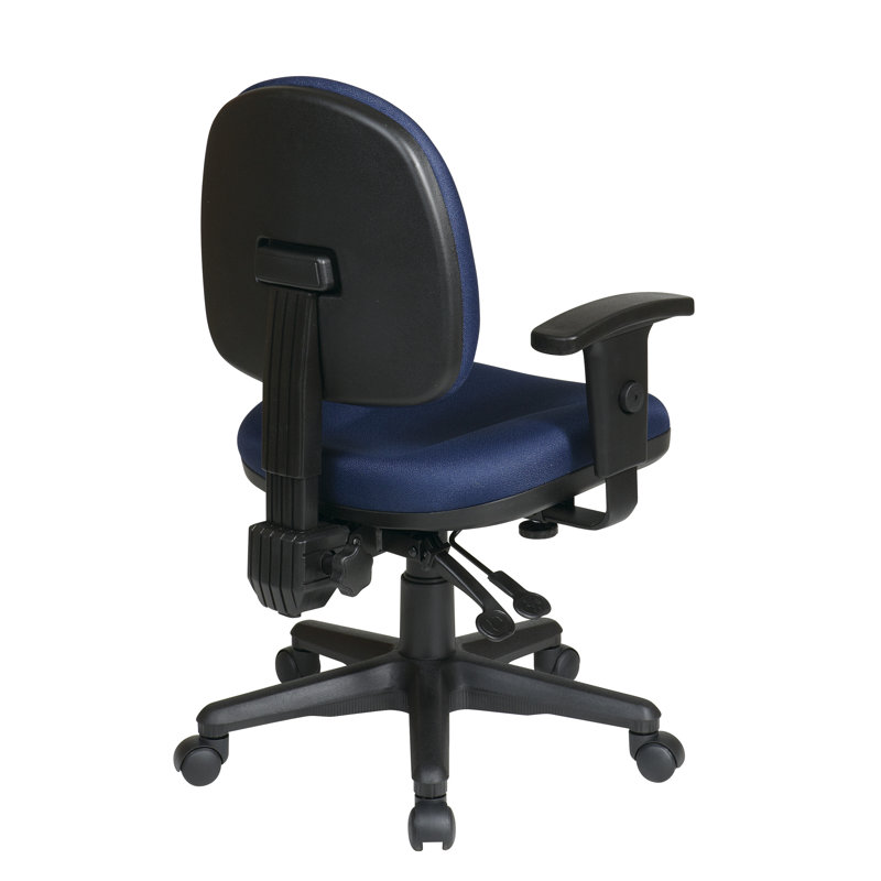 Work Smart Task Chair, Icon - Navy