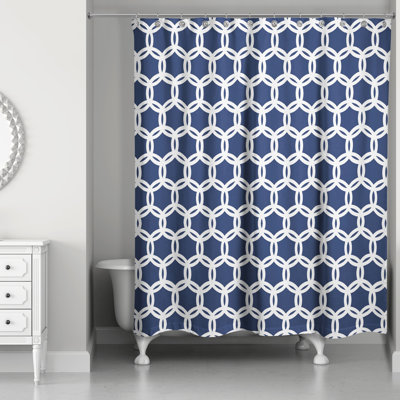 Rideau de douche simple Alondria