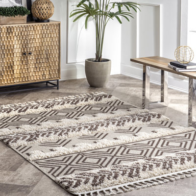 Tapis brun Terri Southwestern