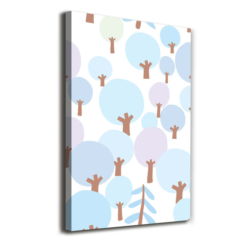 Trees - Wrapped Canvas Print