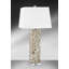 Perla 31" Mother of Pearl Mosaic Table Lamp