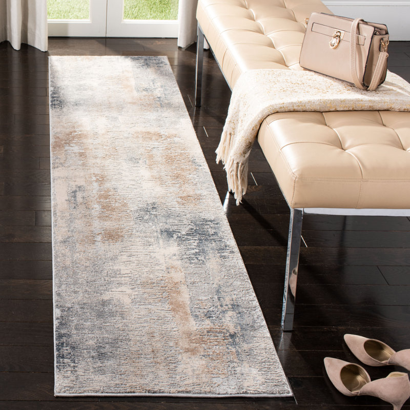 Keyra Performance Abstract Rug, Runner 2' x 8'