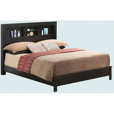 Stylish Transitional Black Bed For Comfort