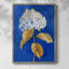 Reproduction encadrée FLORAL Series XCII - bois massif-959492383
