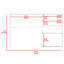 Bureau d'ordinateur, 3 tiroirs, une tablette