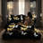 California King Size 9-Piece Black & Gold Butterfly Bedding & Curtain Set (Cal King) - Quilted Microfiber Bedspread + Sheer Drapes-117096514-128613264