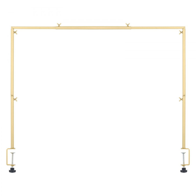 Metal Over The Table Rod Stand, Gold
