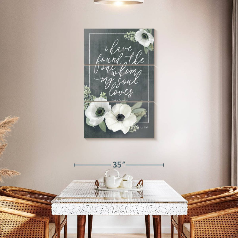 Tergel «Whom My Soul Loves Verse», H 45 po x l 28 po