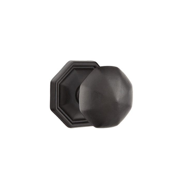 Passage Octagon Knob with # 15 Rose