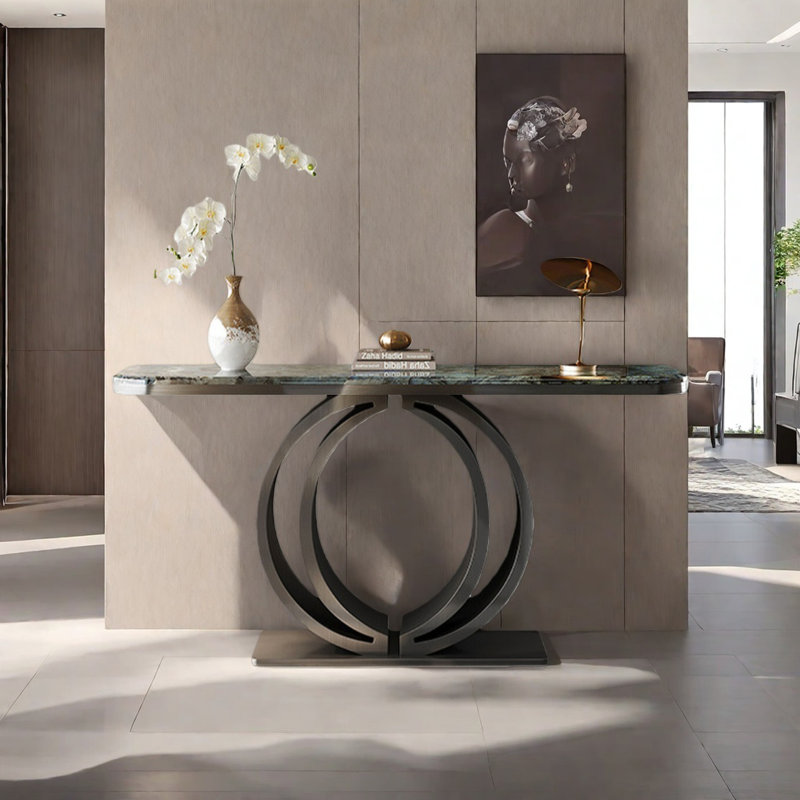 Console Modern Luxury Art, H 33,46 po x l 59,06 po x P 13,78 po