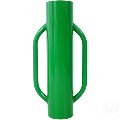 Iron Fence Post Driver, 37LB Metal Fence Post Driver with Handle, Heavy Duty T Post Pounder Rammer for Installing Fence Post ,green