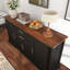 Buffet de rangement 63 "avec 2 tiroirs et porte-457318072