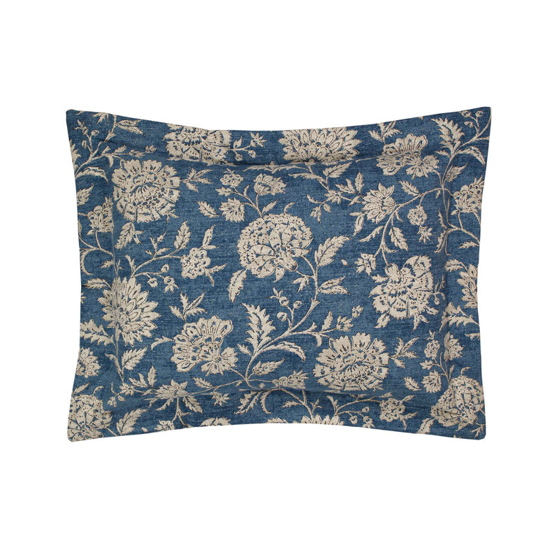Taie décorative rétro indigo, Standard