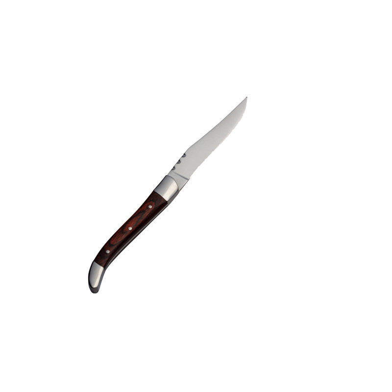 Ensemble de couteaux à steak 12 pièces Bon Chef Laguiole, Rouge