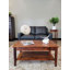 Table basse à 4 pieds en bois massif avec rangement Ambrianna-1173312600