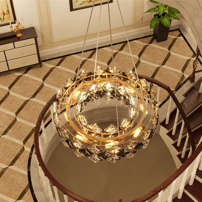 Aiace 8 - Light Crystal Chandelier
