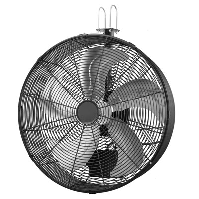 Greenhouse Air Circulation Fan, 5800 CFM Powerful Air Circulator Electric Fan, 10 Speeds, 3 Switchable Modes, LCD Control, Ceiling Wall Mount, Fast Ventilation for Greenhouse, Patio, Garage
