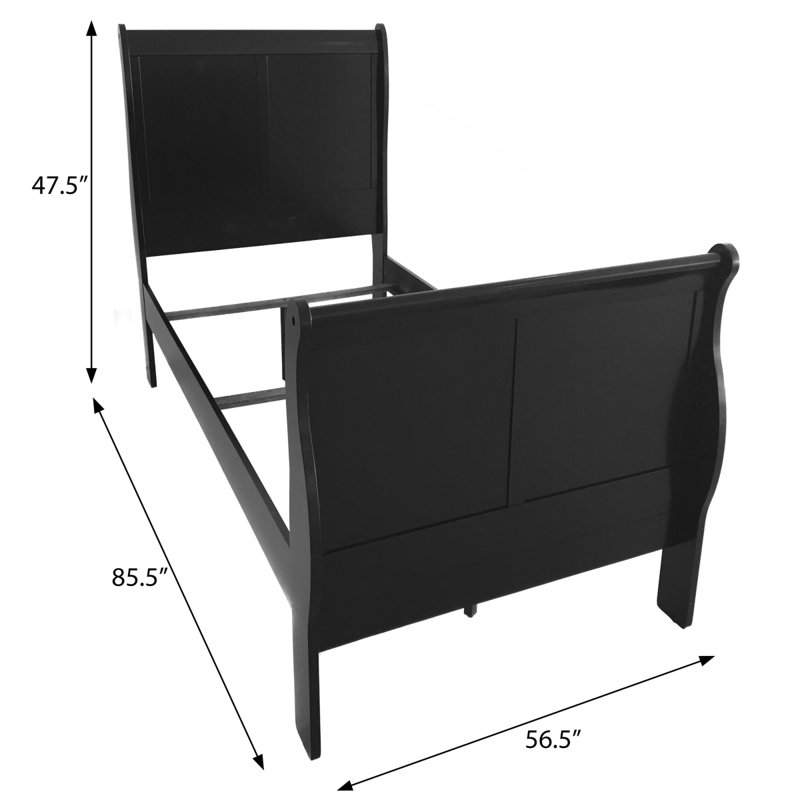 Bed Frame With Headboard, Full