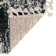 Tapis noir / blanc Knupp
