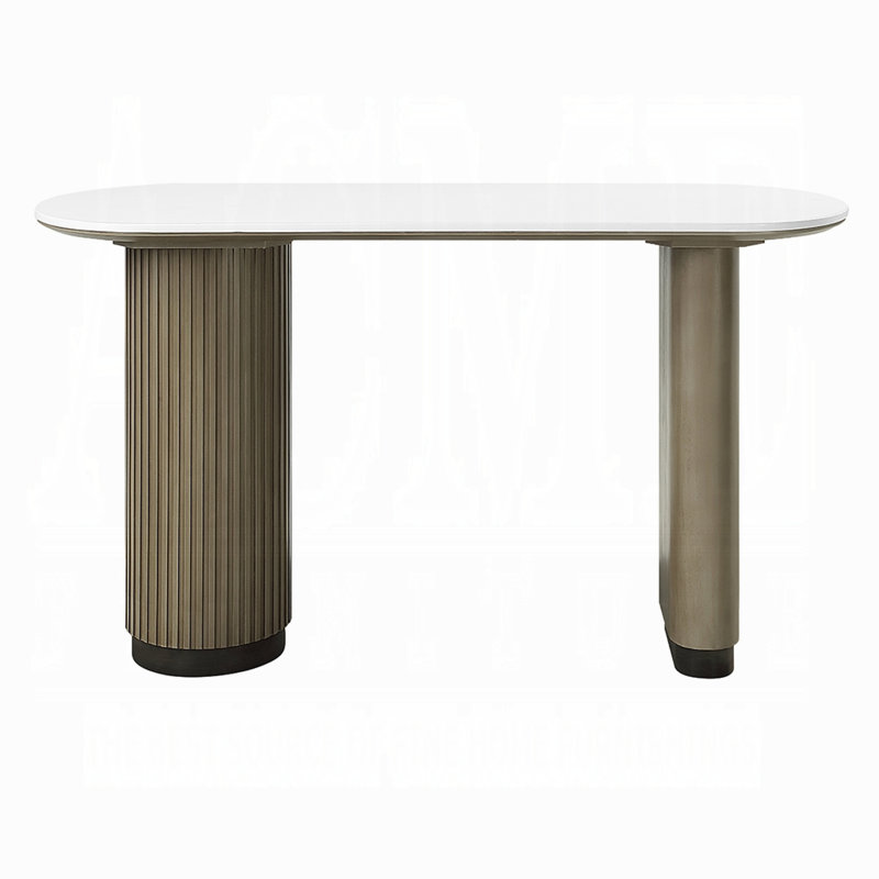 Table de canapé Clayten avec plateau d'ingénierie