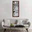 Agate Panel Grey III by Danielle Carson - Floater Frame Panoramic Painting on Canvas-1511500066-1511500069