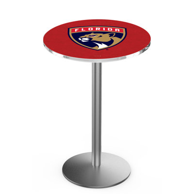 NHL Round Metal Base Dining Table