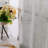 Farmhouse Sheer Curtains for Living Room Rod Pocket Panels Set-439441156-439441272