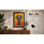 Elephant in Warm Light Modern - Framed Print-757051208-757051213