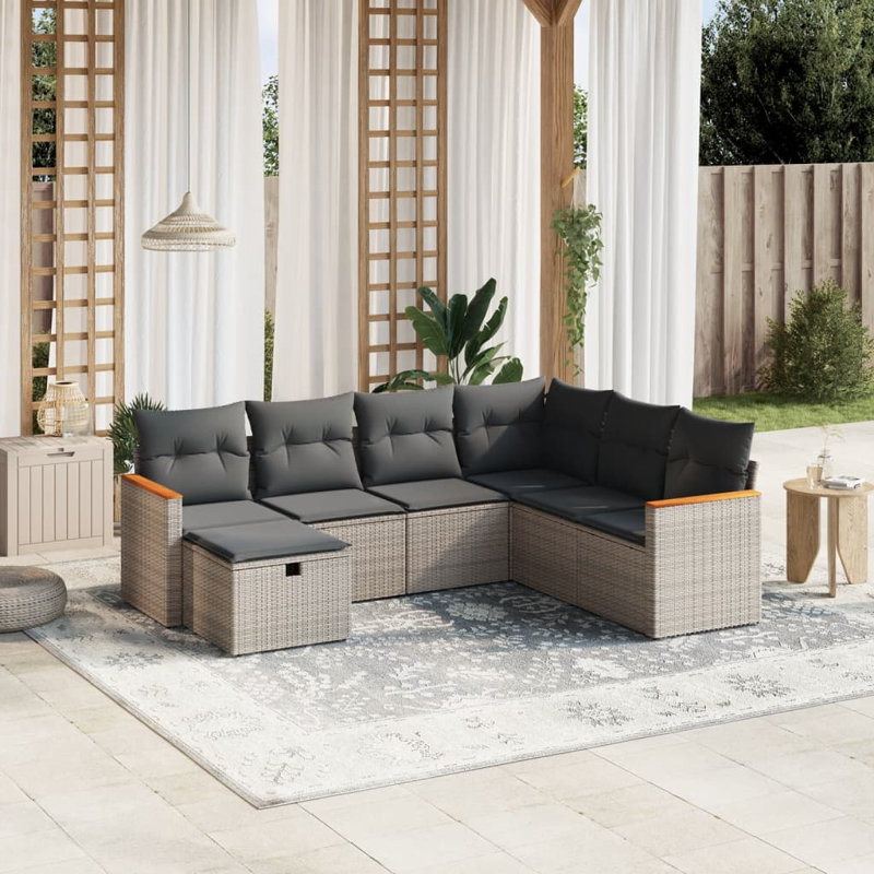 Ensemble de canapé de jardin Vidaxl