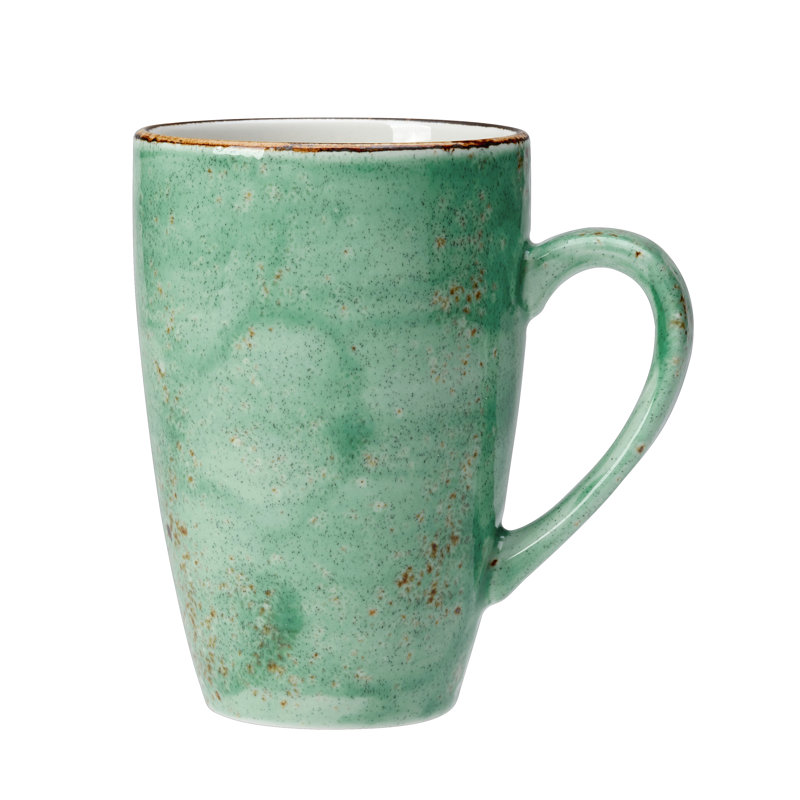 Grande tasse à thé Craie, Bleu/brun