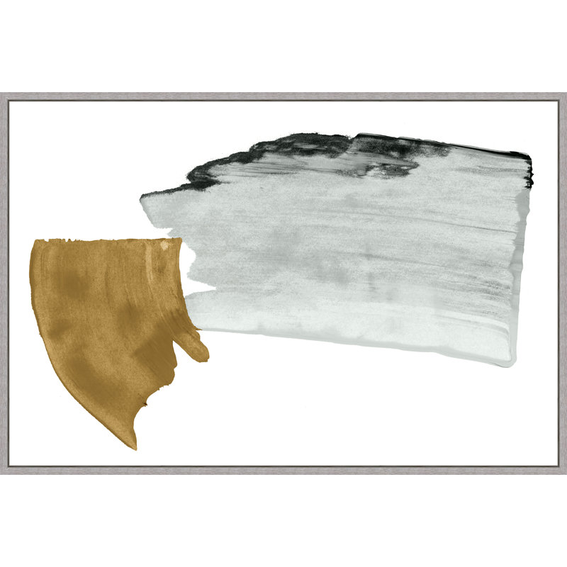 «Modern Strokes 4 SM» par Thom Filicia - peinture sur toile à cadre flottant