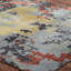 Wool Abstract Area Rug in Blue/Brown/Red-398064209