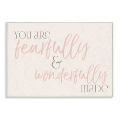 Art typographique rose Kennon
