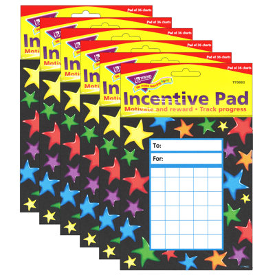 Ensemble de 6 patins d’incentives gel stars