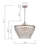 Avianca 6 - Light Dimmable Tiered Chandelier