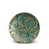 Fortuny Maori Dessert Plate - (Teal) - Set of 4