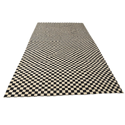 8 Ponce Black and White Rug