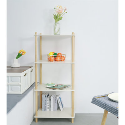 Marliee 60cm W Solid Wood Shelving Unit