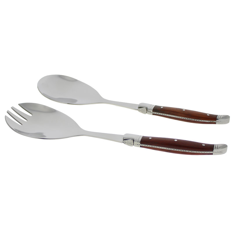 Laguiole Stainless Steel Salad Servers
