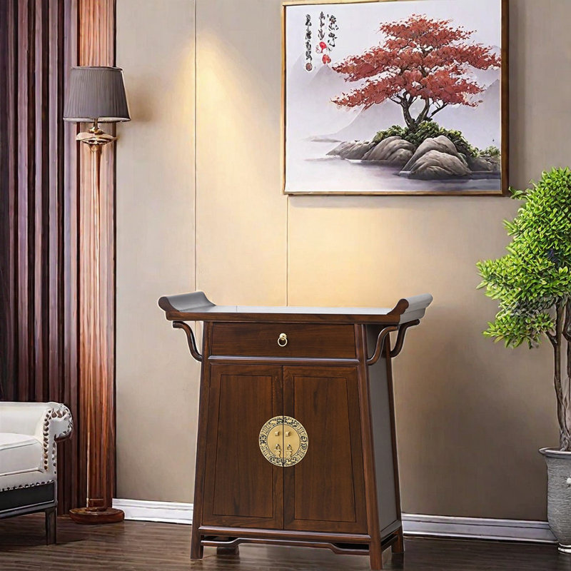 Buffet décoratif en bois massif Tavorian
