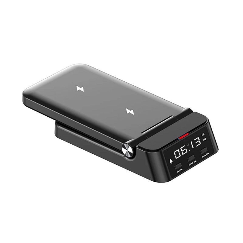 Support de chargeur sans fil Waloo 3-en-1 avec alarme