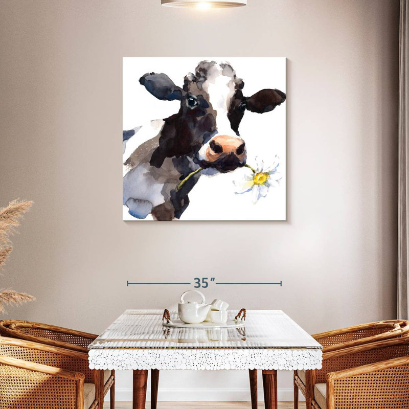Brampt Daisy Cow, 36" H x 36" W