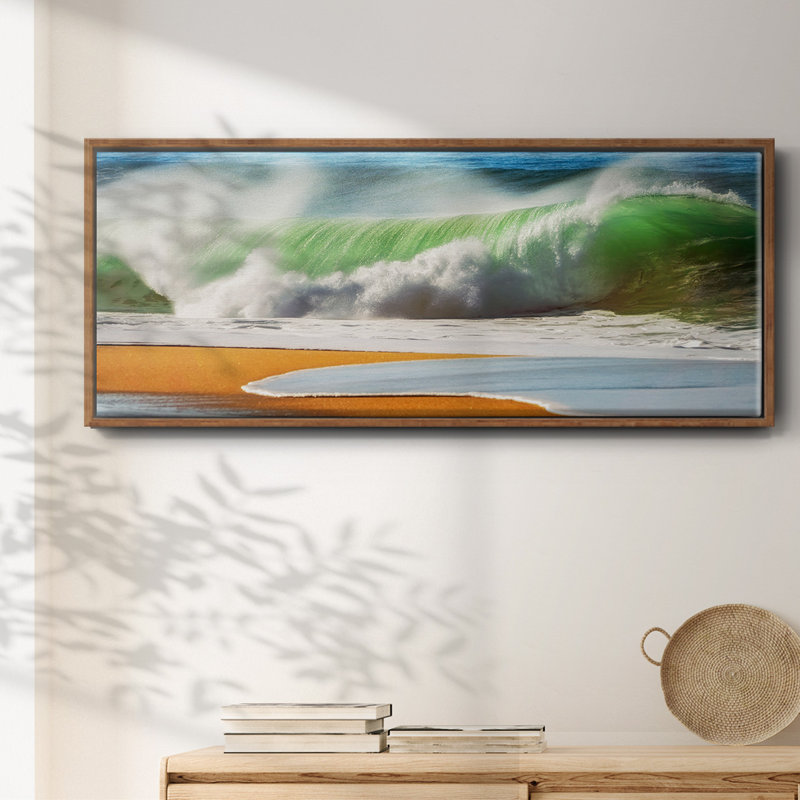 The Wave- Framed Canvas