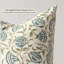 Housse de coussin Bodhi bleue à motif floral, 56 x 56 cm-135247333-135247335
