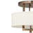 Hampton 3 - Light Shaded Drum Semi Flush Mount-796347194-796347205-719039043