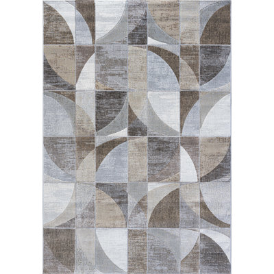 Tarrant Rectangle Abstract Area Rug